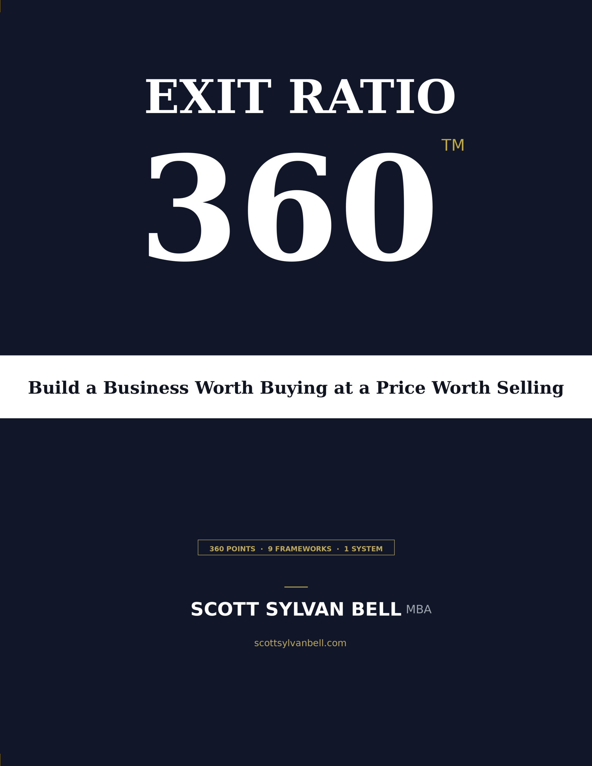 Exit Ratio 360 — Book by Scott Sylvan Bell — Business Exit Strategy